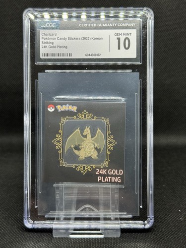 Charizard 24k gold plated - charizard,