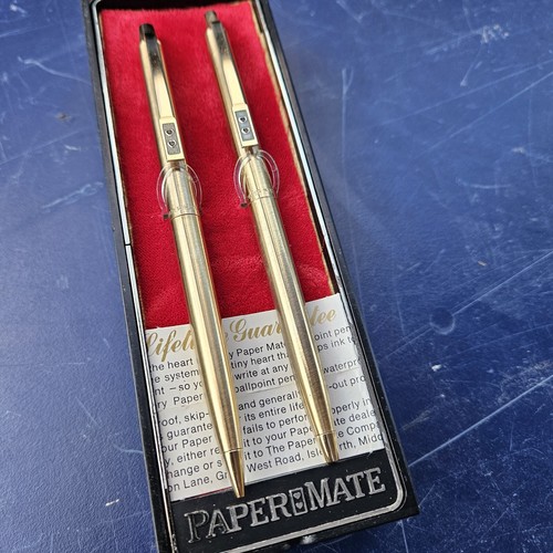 Rare set vintage papermate - set,