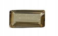 Natural citrine rectangle - citrine,
