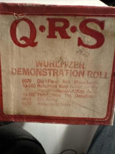 Qrs player roll pianoforte - roll,