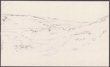 Georges Clairin - Orientalismo Paesaggio Orientale Disegno