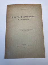 Ugo Pellis, Da un "Index instrumentorum" di Casa Strassoldo, 1923