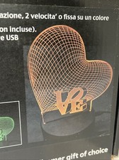 lampada led 3D cambia 7 colore