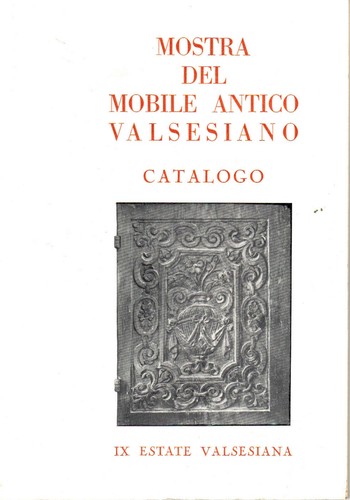 Catalogo mostra mobile - catalogo, antico