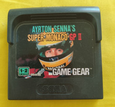 Gioco GAME GEAR Vintage AYRTON SENNA Super Monaco GP II - SOLO CARTUCCIA USATA