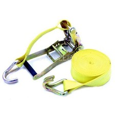 CINGHIA CON GANCI TENSIONE A CRICCHETTO 50MM 10 MT 7500 KG METRI CARICHI PESANTI