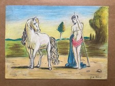 GIORGIO DE CHIRICO Disegno su