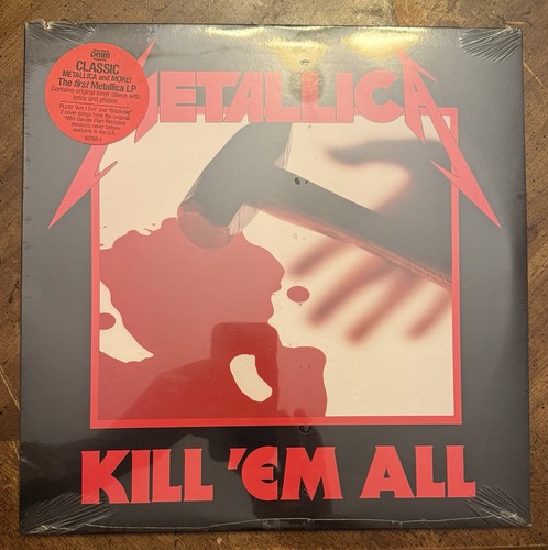 Metallica kill all - em, sealed
