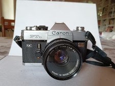 FOTOCAMERA CANON FTB QL REFLEX 35 mm + obiettivo e FILTRO UV