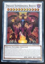 DRAGO SUPERNOVA ROSSO Super in Italiano (Red Supernova Dragon) SDCK-IT044 YUGIOH