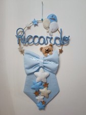 Fiocco nascita tricotin cotone