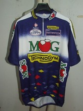 MAGLIA SHIRT MAILLOT CICLISMO CYCLISM BICI MG TECHNOGYM (1141) tg. 3XL