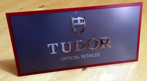Tudor display plaque official - plaque,