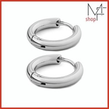 ORECCHINI CERCHIO ACCIAIO INOX