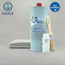 KIT VETRORESINA 1LT DA 1.3 KG