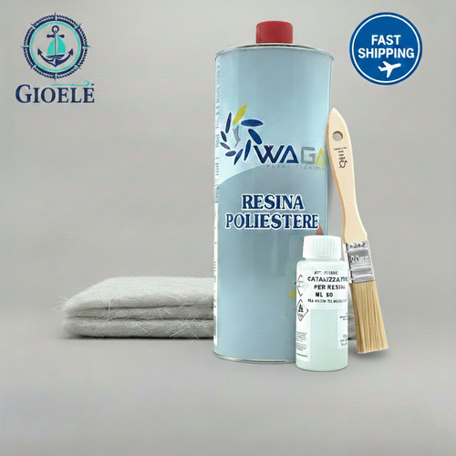 Kit vetroresina 1lt 3 kg - 1lt, 1.3