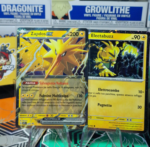 Pokemon electabuzz zapdos ex - e,