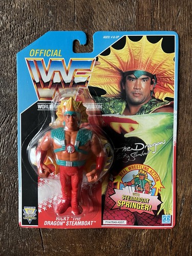 Wwf hasbro moc ricky steamboat - hasbro,