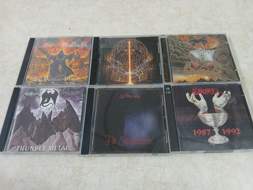 Black metal lot cds - lot, of