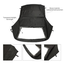 Capote cabrio nera nuova con