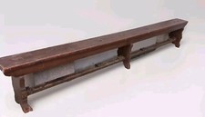 Antica panca da Sacrestia in legno primi '900