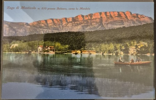 1910 lago di monticolo - di,