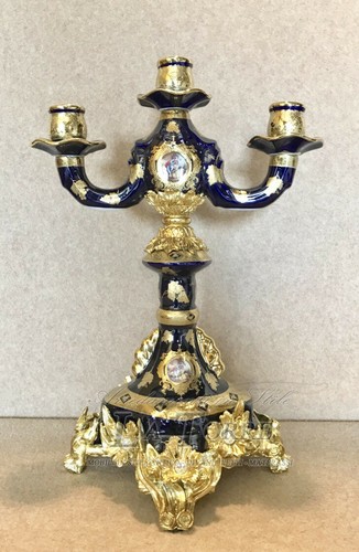 Candelabro candeliere tre