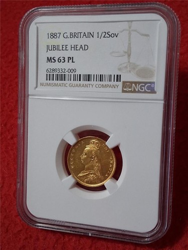 Gran bretagna 1887 2sov - gran, oro