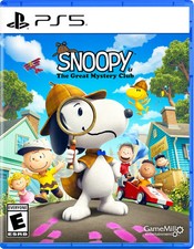 Snoopy & The Great Mystery Club - Playstation 5 PS5 - NUOVO SPEDIZIONE GRATUITA USA