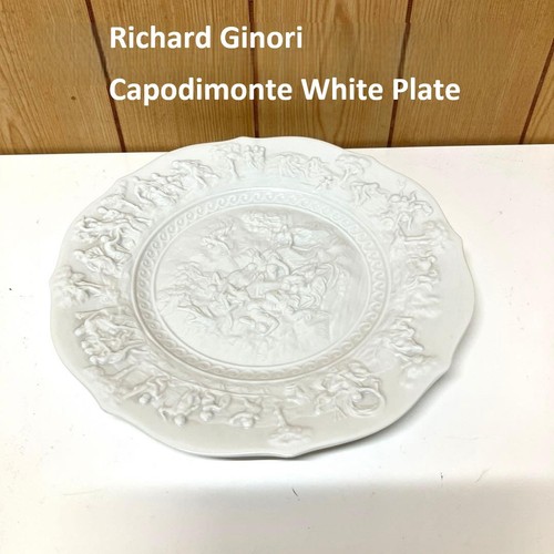 Piatto bianco richard ginori - piatto,