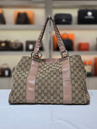 Borsa tote gucci tela - gucci, gg