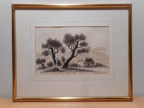 Quadro disegno pittore lionese - disegno,