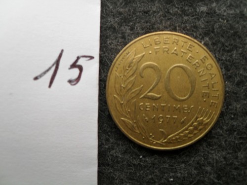 Moneta franchi francesi - , 20