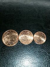 1-2-5 cent 2015 LITUANIA cavaliere VYTIS fdcr