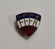 DISTINTIVO CALCIO FRANCE FED. FOOTBALL ASSOCIATION OLD BADGE INSIGNE ABZEICHEN