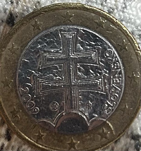 Moneta euro rara - rara, da