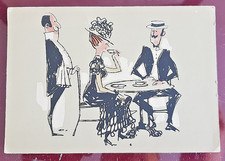 cartolina danesi caffe' f.grande anni '50