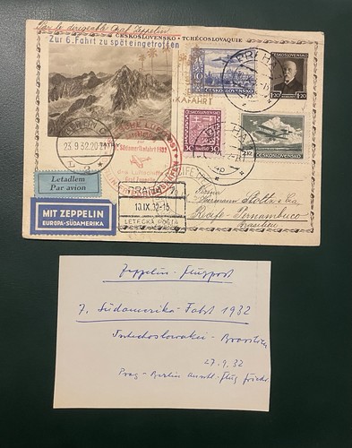 Zeppelinpost cecoslovacchia - zeppelinpost,