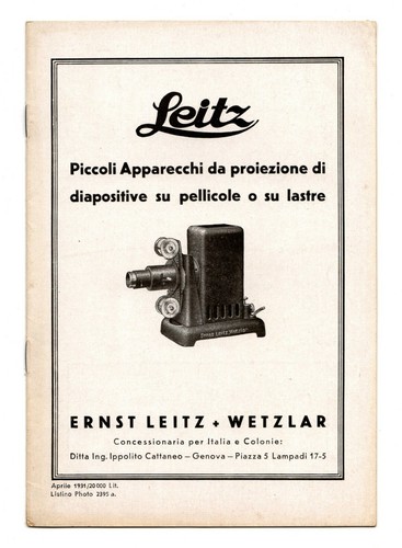 Leitz piccoli apparecchi - apparecchi, da