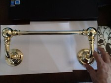 BIANCHINI E & CAPPONI PORTA SALVIETTE PORTASALVIETTE OTTONE LUCIDO  SERIE 800