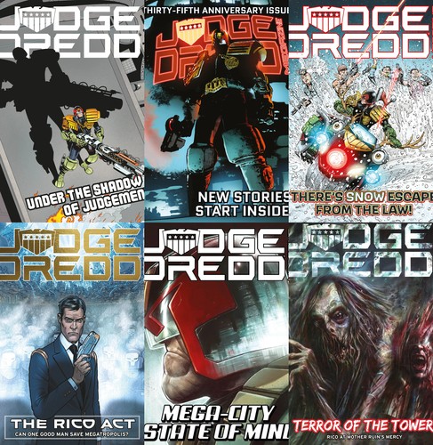 Judge dredd megazine - judge, (issues