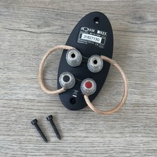 Terminali Altoparlanti E Piastra Posteriore Per Altoparlanti Kef Floor Stander iQ5SE Singolo