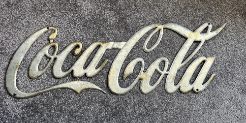 Vintage coca cola metal chrome - vintage,