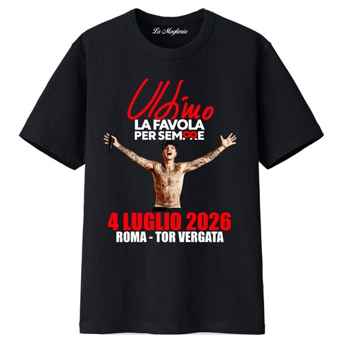 Maglietta tour ultimo - tour, 2026