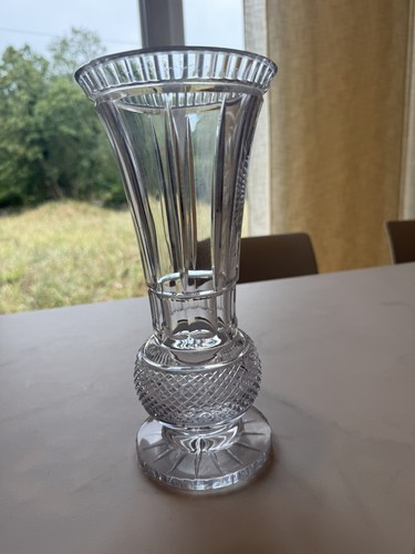 Vaso cristallo tagliato - in,