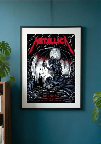 Poster metallica live - "metallica",