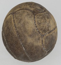 Pallone  Da  Calcio - Antico - Originale No Riproduzione 