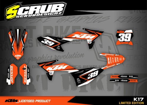 Adesivo ktm decor 2024 - adesivo, sx