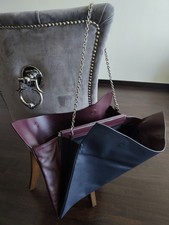 Borsa zara pelle contrasto - ****borsa,
