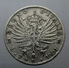 1 lira 1901 Aquila Sabauda